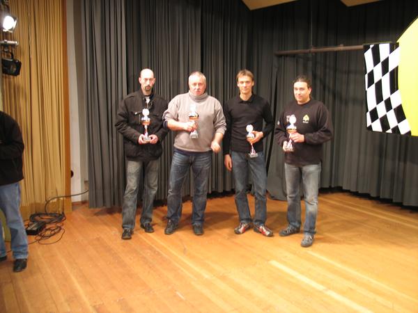 Sieger der Klasse G 19 Uwe Kriegskotte/ Markus Schmitz (P1), Marco Fleischmann/ Michael Herter (P2)