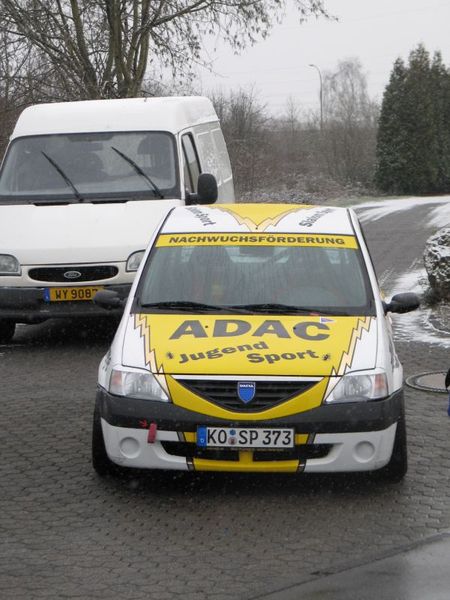 Das Sportger&auml;t von vorne ...