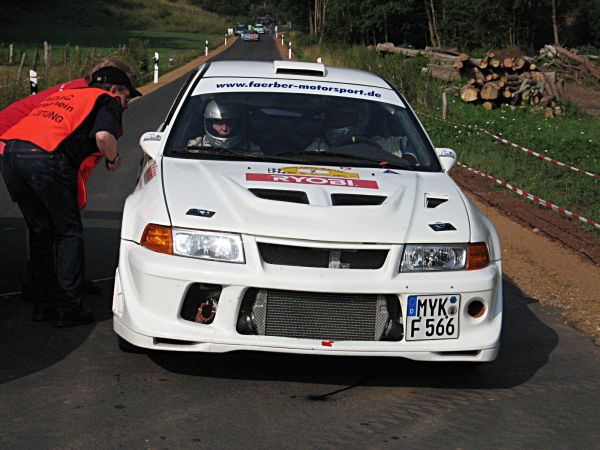 Frank F&auml;rber und Carmen Freiberger am Start