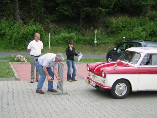 Sonderpr&uuml;fung - Fahren auf Abstand
