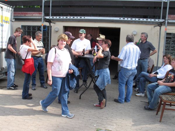 Grillen am Sportplatz zu Kempenich 1