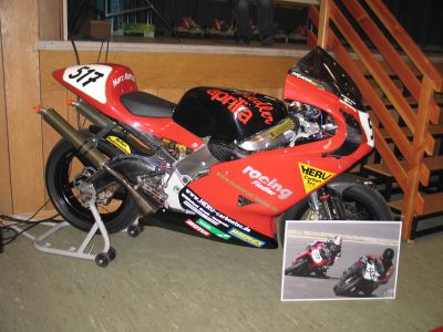 Die Aprilia von Marc Ruhroth