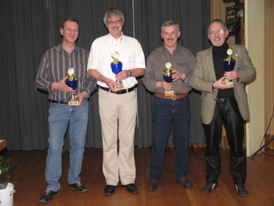 Clubmeister Orientierungssport - Udo Hantel/ Heinz-Bernd Baumeister (P1), Josef Wilms/ Ludwig Heuser (P2)