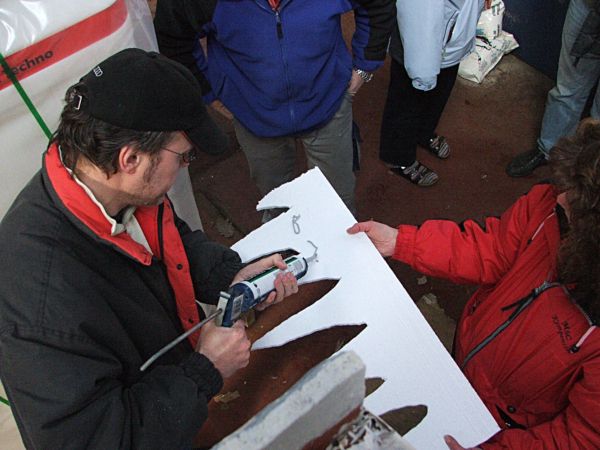 Silikon hilft nicht nur am Vorbau