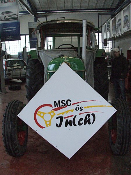 So siehts ganz vorne aus