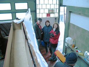 Management und Chefdesignerinnen im Gespr&auml;ch