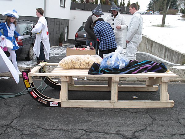 DAS ist der Schlitten