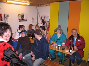 Warten auf Supp und Zug