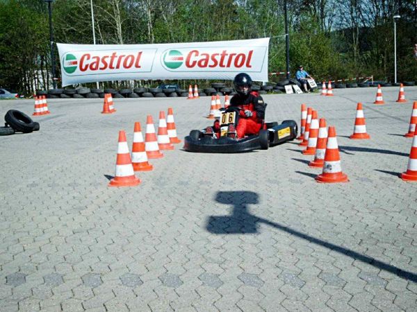 Auch Jan Hantel muss durch das Schneckenhaus