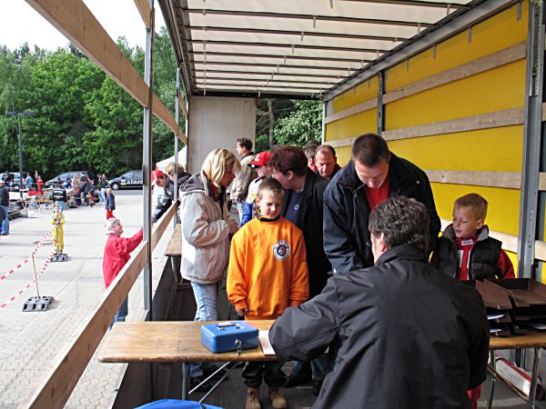 Anmeldung zum Rennen