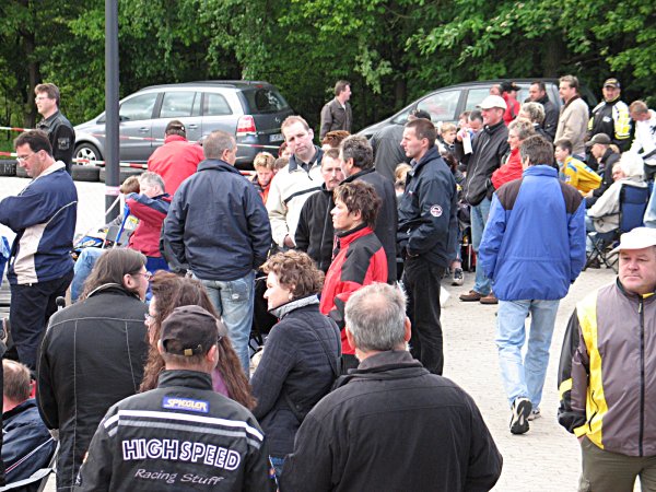 Zuschauer am Parcours