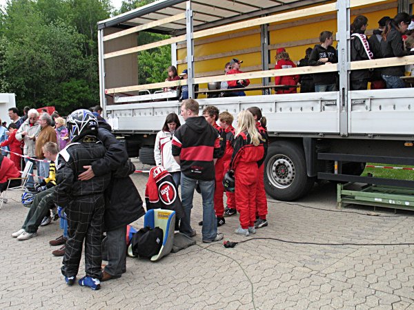 Unsere K3ler werden vor bereitet