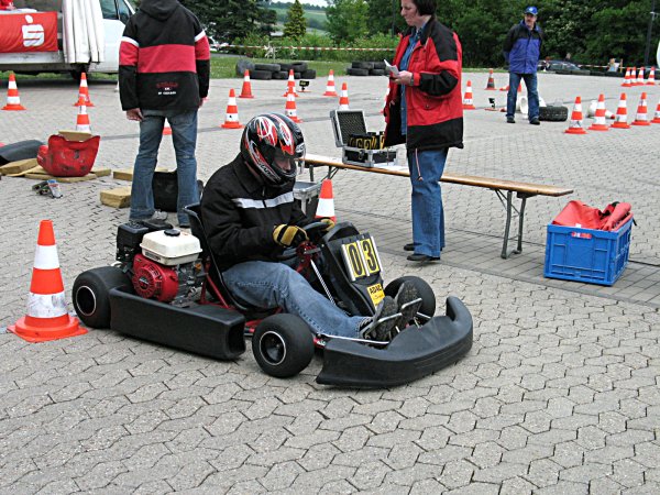 Thomas Baumeister startet