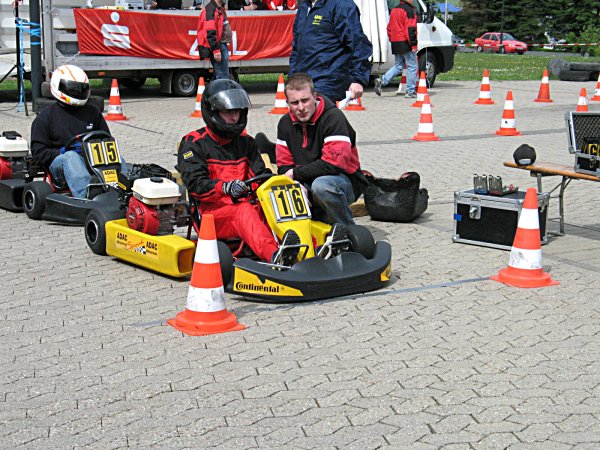 Unser Oldi Jan Hantel am Start