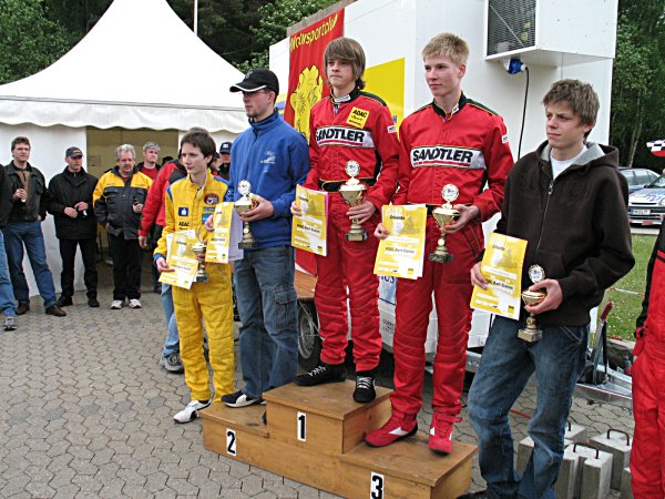 Die letzte Siegerehrung des Tages erfolgt in der Klasse K5