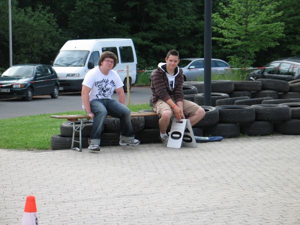 Die B&auml;nker Kevin und Sven