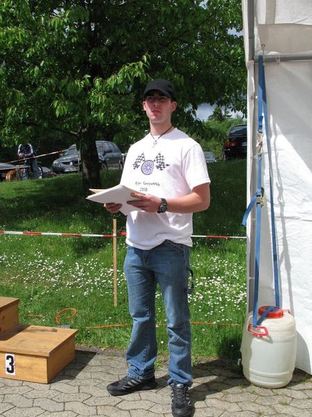 Ah jetzt ja  - Jans erste Siegerehrung