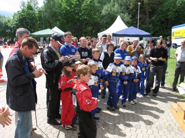 Gespannte Erwartung bei den Startern der K1