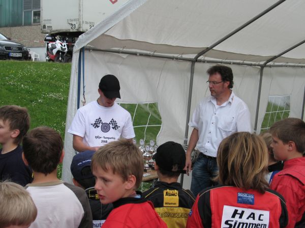 Jan und Otto Siegerehrung die Zweite �