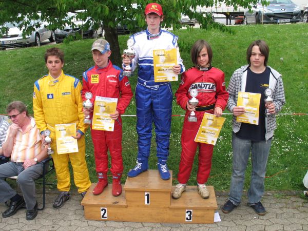 Die Sieger in der Klasse K4