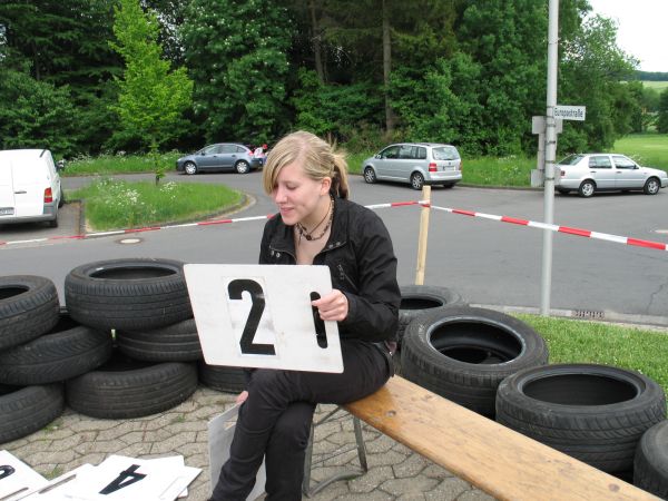 Noch ein Nummern Girl