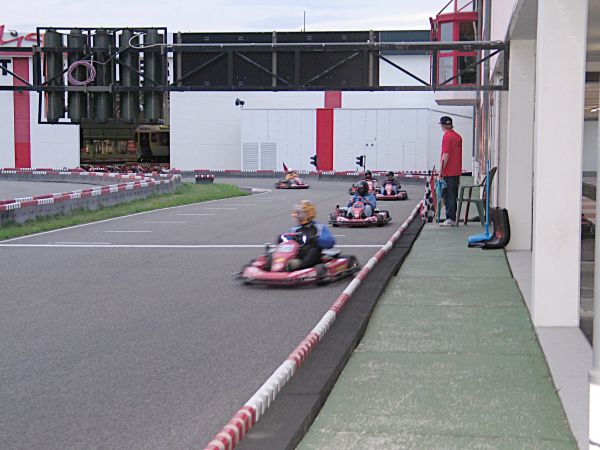 Im Pulk fahren macht mehr Spa&szlig;