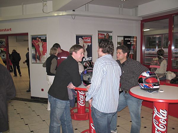 Entspannt vorm Start