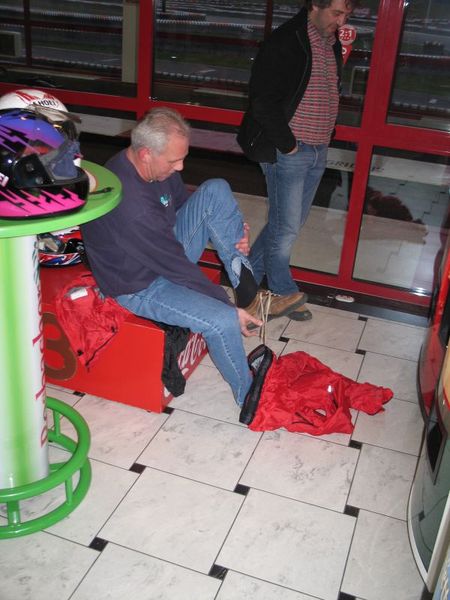 � das letzte Mal gings noch mit Schuhen �