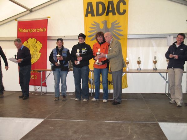 Sieger Klasse 16 - Damenklasse