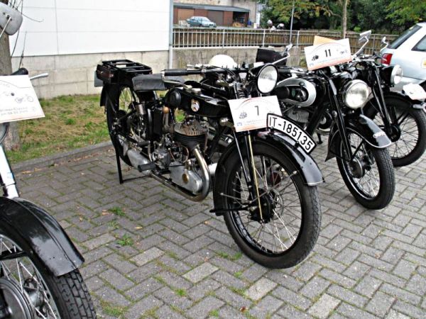 Das &auml;lteste Motorrad war eine Scharrer & Gross aus dem Jahr 1927