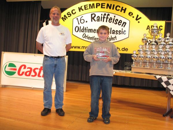 Der j&uuml;ngster Teilnehmer war Janik Breuer