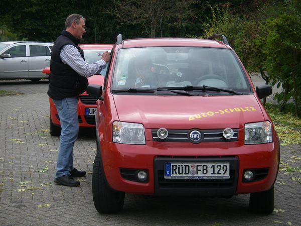 Adi Petry und Dieter Schulz - Fiat Panda