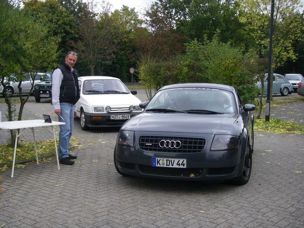 Andreas Goedecke und Hans Gr&uuml;tzenbach Audi TT