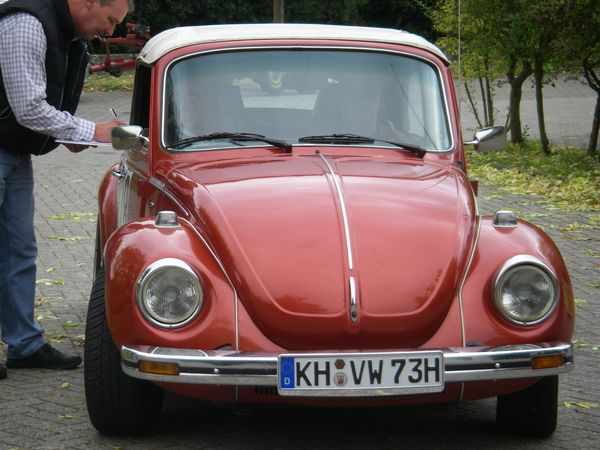 G&uuml;nter Hoffmann und Mannfred Gruber - VW 1300 Cabrio