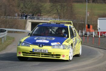 Uwe Gropp/ Patrik Kesselring auf Peugeot 306 Maxi