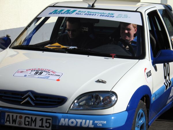 Guido Michels und Thorsten Hermann am Start