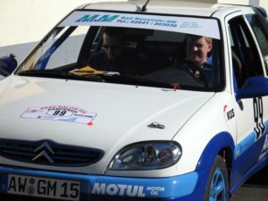 Guido Michels und Thorsten Hermann am Start