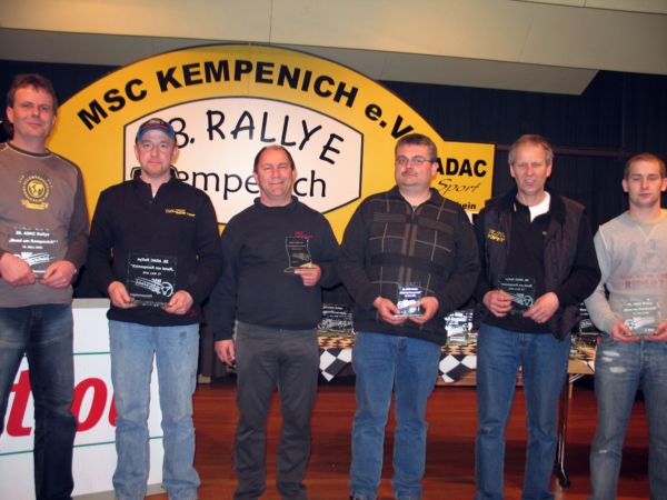 Sieger Klasse Y2/2000 - v. r. Jansen/ Jansen (P2), Seidel/ Spangenberg (P3), Drzensla/ Schmitt (P1)