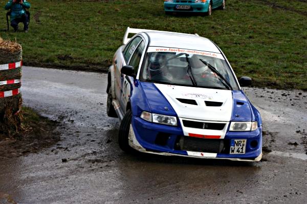Rolf F&auml;rber/Karina Hepperle - Mitsubishi Lancer EVO6 - Quelle: www.rallyeracer.de - Christian B&auml;chel