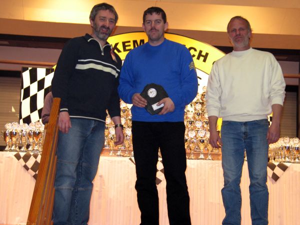 Gernot Gr�f wurde f�r seine 16. Teilnahme geehrt