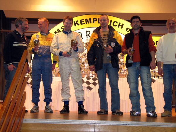 Sieger der Klasse H 11 v.l. Marc Frost / Hans-Uwe Lembke (P1), Frank Schlinck / Martin Satter (P2)