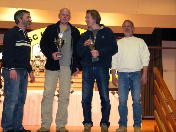 Sieger der Klasse Y 26 v.l. Oliver Rohde / Jan Wolff