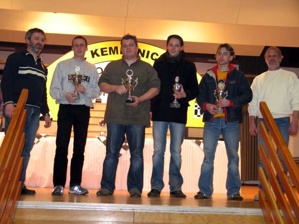 Sieger der Klasse Y 34 v.l. Christian Laun / Carsten Meurer (P1), Ferderic Liesenhoff / Malte R�ckert