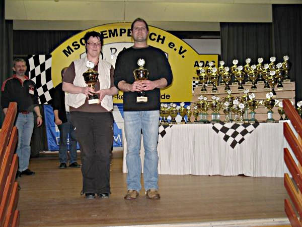 Sieger der Klasse Y 2 J�rgen Schmidt/ Isabelle Brack