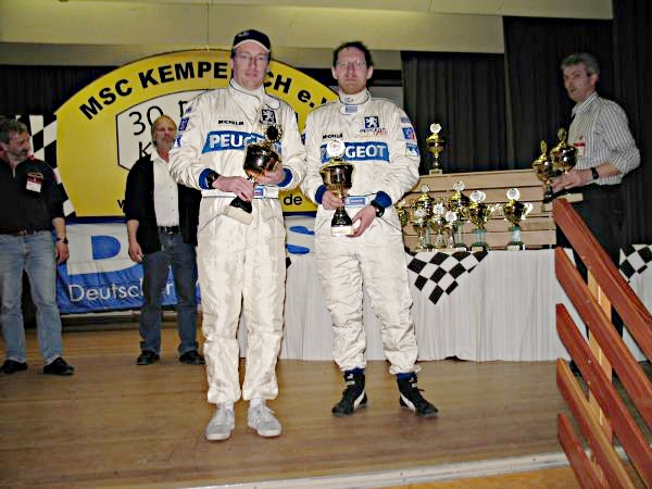 Sieger der Klasse Y 10 Achim Obermeier/ Manfred Fleer