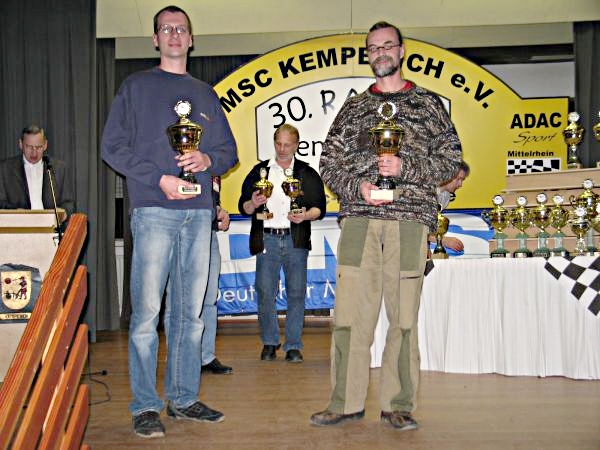 Sieger der Klasse Y 15 Christian Feldmann/ Markus Gumpricht